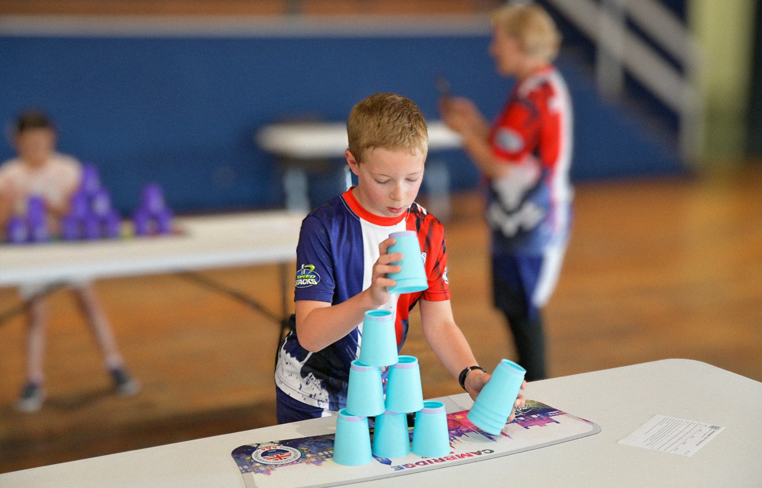 BESTonZON - Set De 12 Gobelets Empilables Pour Speed Stacking - Entraînement De Rapidité - Jeux De Fête Et Compétition
